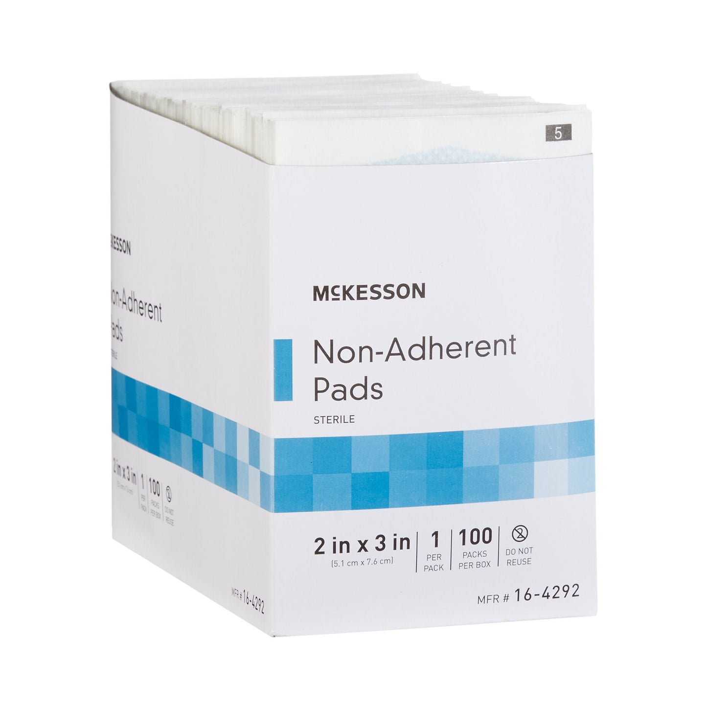DRESSING, N/ADHER STR 2X3 LF (100/BX)
