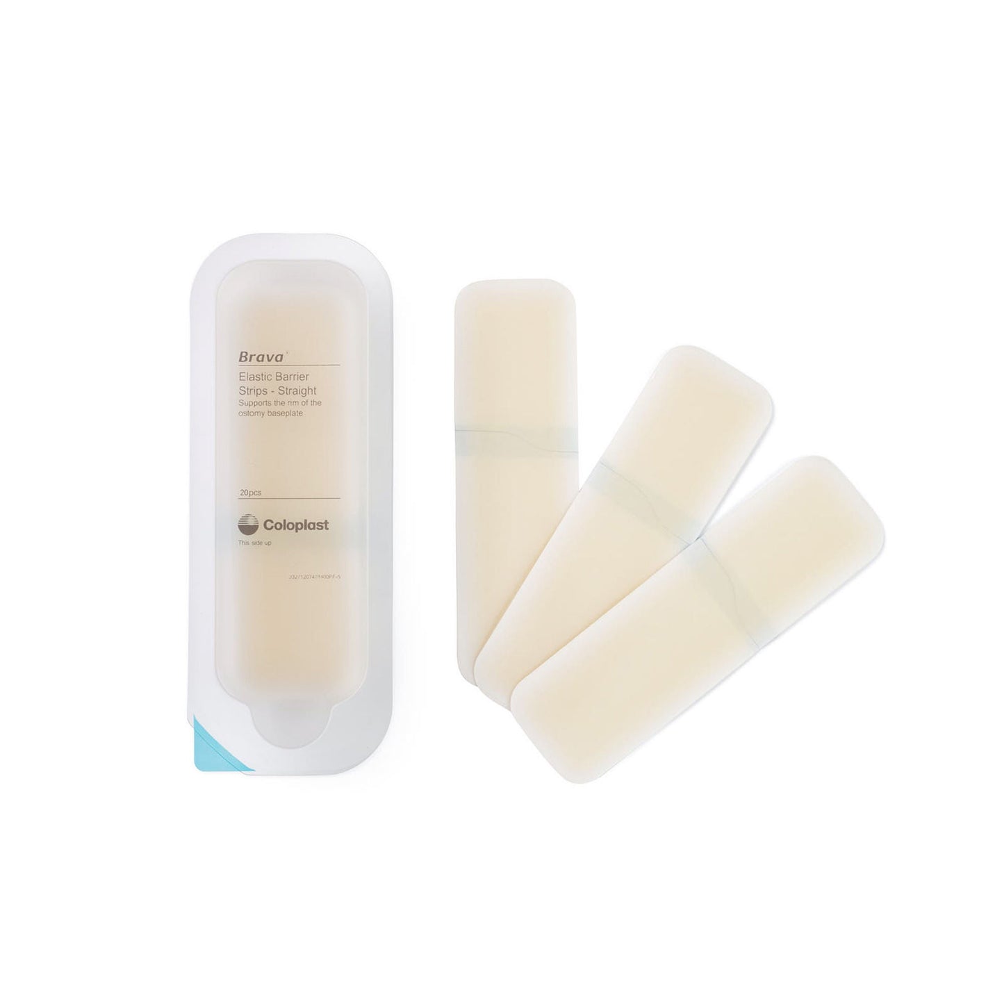 BARRIER, OSTOMY BRAVO STRIP STRT (20/BX)