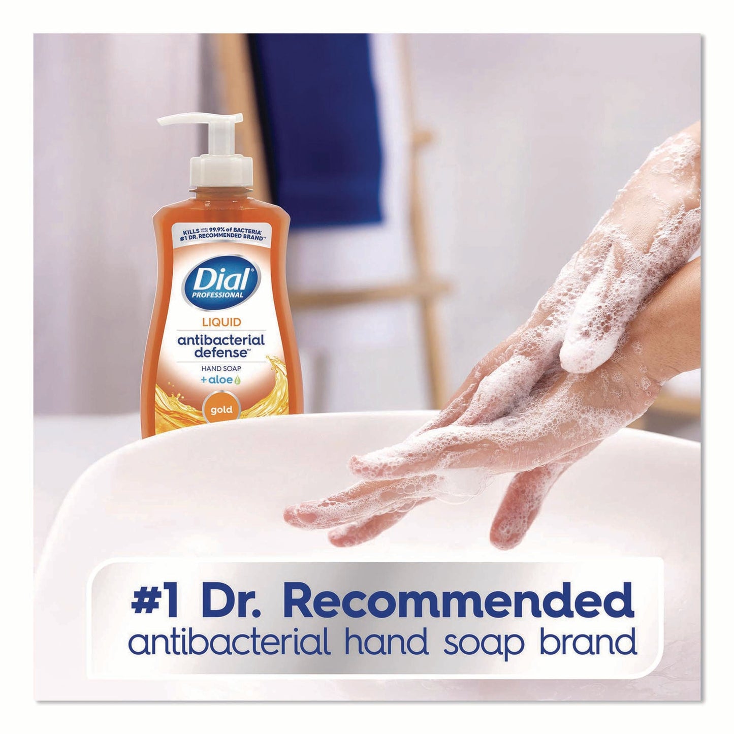 SOAP, HAND ANTIB DEFENSE GOLD + ALOE ORIG SCENT 11OZ (12/CT