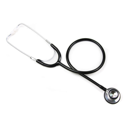 STETHOSCOPE, DUAL HEAD BLK (10/BX 5BX/CS)