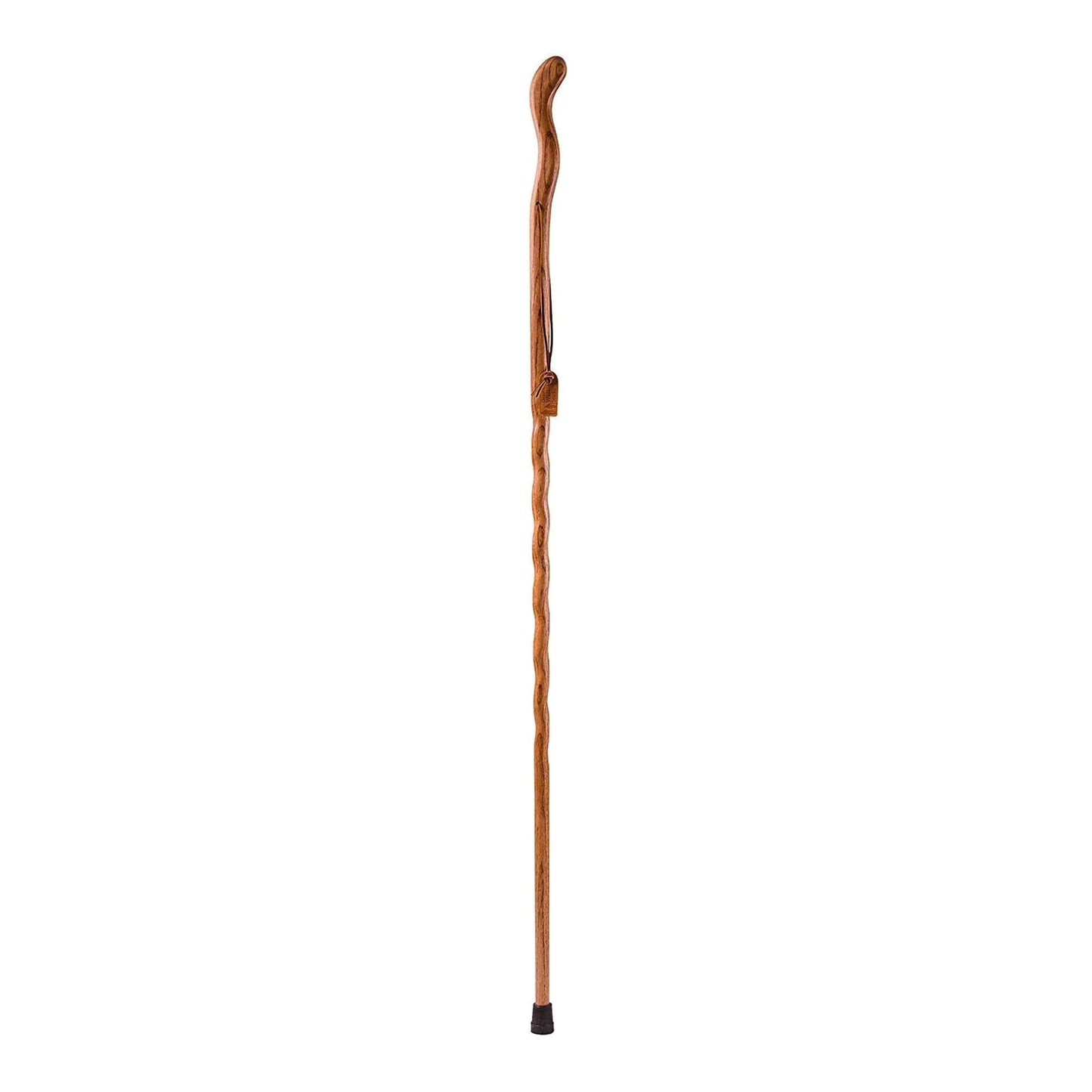 STICK, WALKING WOOD BRAZOS 55 TWISTED FITNESS WALKER TAN 55"