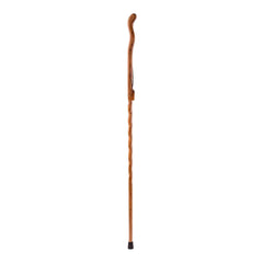 STICK, WALKING WOOD BRAZOS 55 TWISTED FITNESS WALKER TAN 55"