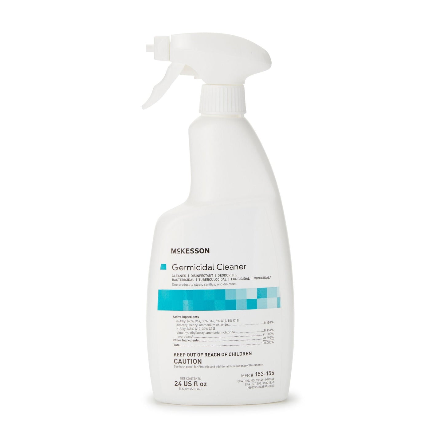CLEANER, GERMICIDE SPRAY MCKESSON 24OZ (6/CS)