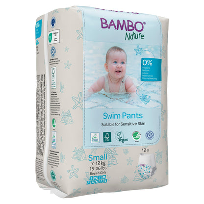 PANT, SWIM BAMBO NATURE DISP PED SM 15-26LB (12/PK 10PK/CS)