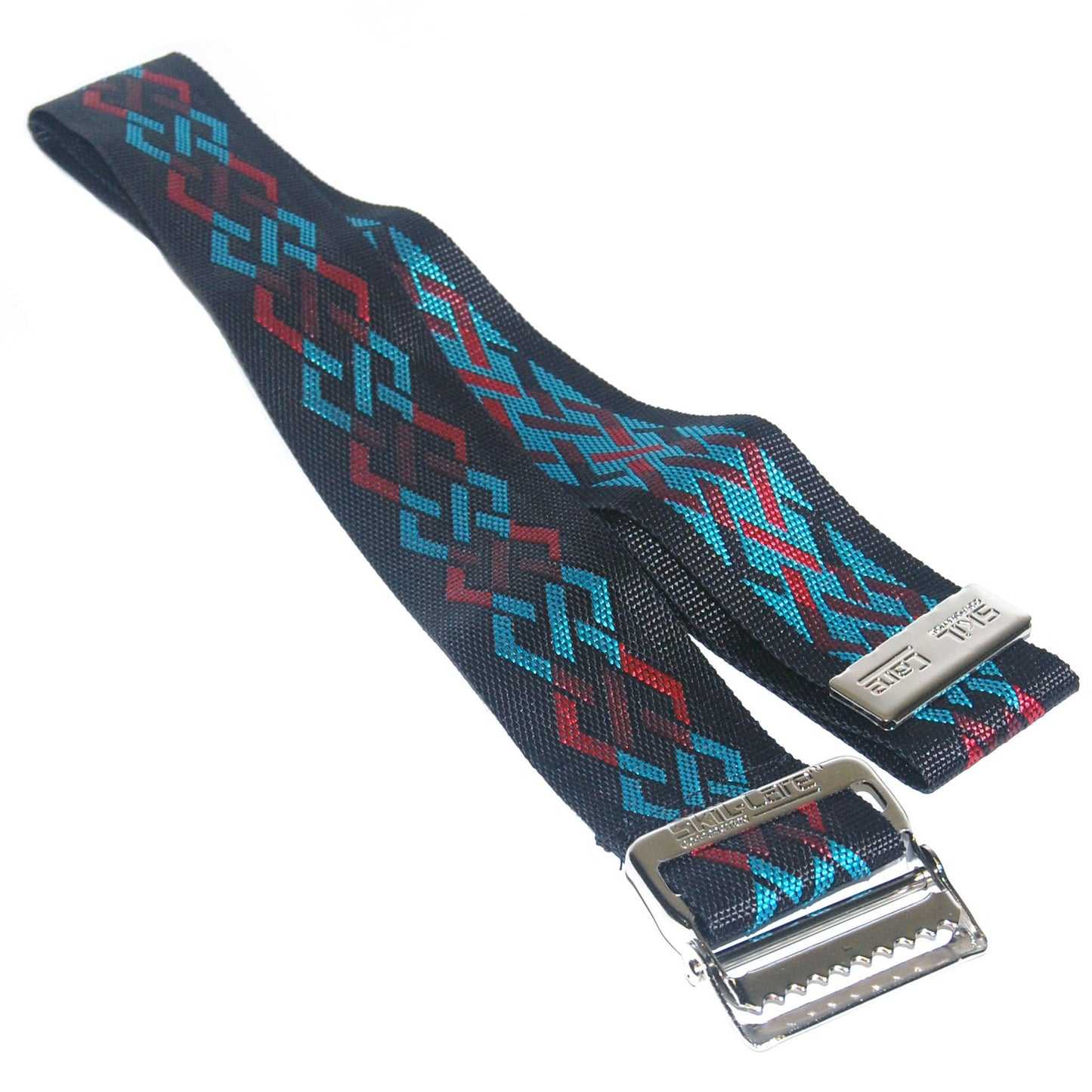 BELT, GAIT GEO PATTERN B 2"X6"W/METAL BUCKLE