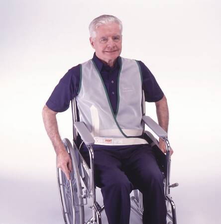 RESTRAINT, VEST W/TIE LG POSEY