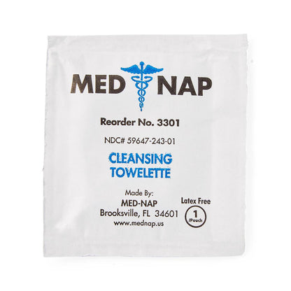 TOWELETTE, ANTISEPTIC CLEANSING WET BZK (100/BX 10BX/CS)