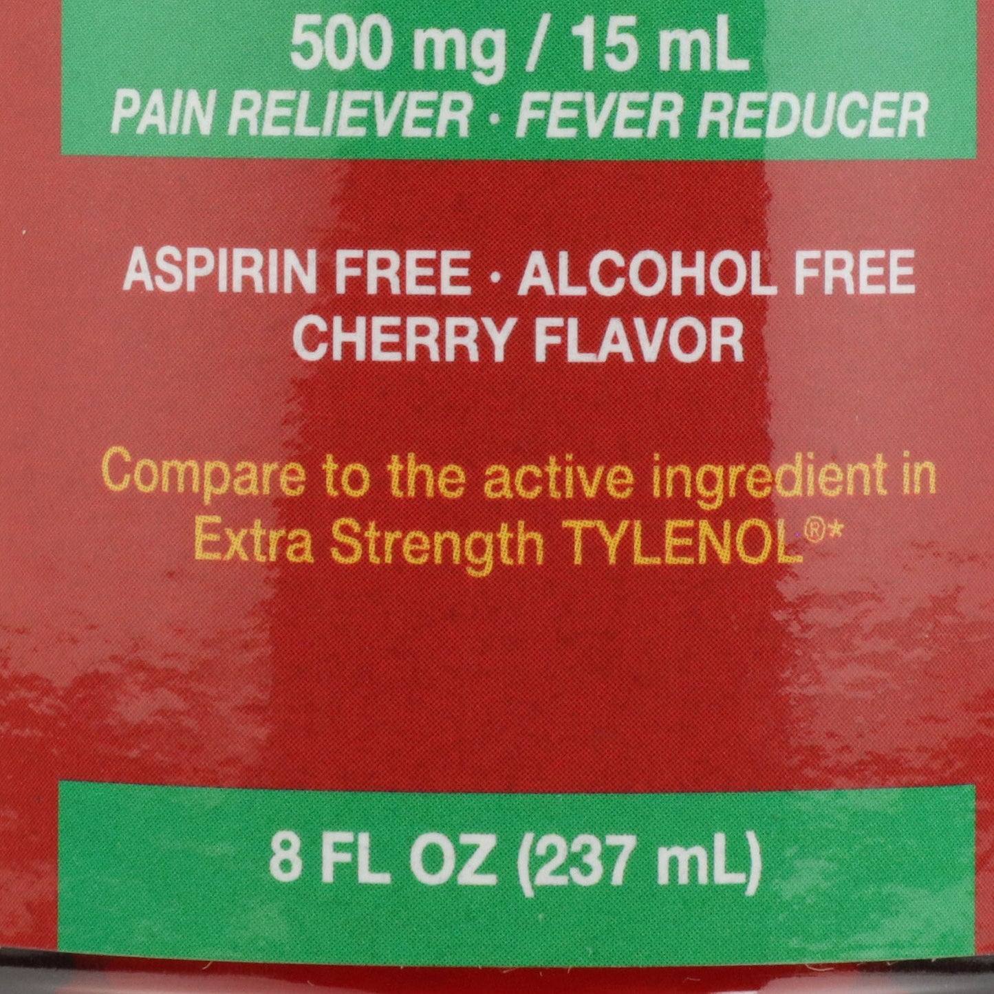 ACETAMINOPHEN LIQ 500MG ADULT 8OZ