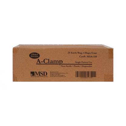 CLAMP, TUBE OCCLUDING PLASTIC (25/BG 4BG/CS)