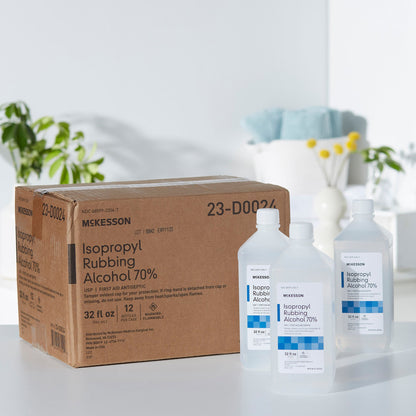 ALCOHOL, ISOPROPYL 70% QT (12/CS)