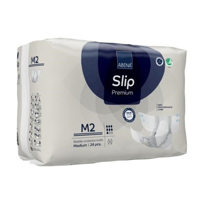 BRIEF, INCONT ABENA SLIP PREM ADLT M2 MED (24/PK 4PK/CS)