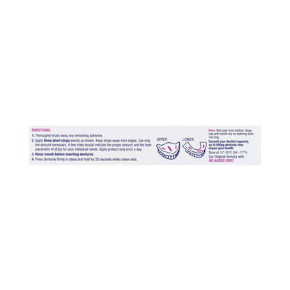 EFFERGRIP, CRM DENTURE ADHSV 2.5OZ