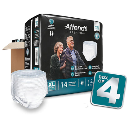 UNDERWEAR, PREMIER ATTENDS XLG(14/BG 4BG/CS)