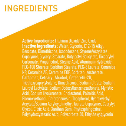 CERAVE, LOTION SUN BODY SPF50 5OZ