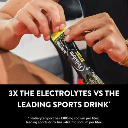 PEDIALYTE, PDR SPORT LEMON LIME 14.1GM (6/PK 6PK/CS)