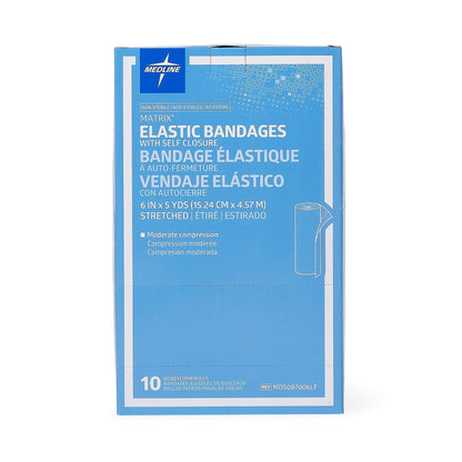 Matrix Double hook-and-loop closure Elastic Bandage, 6 Inch x 5 Yard