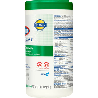 WIPE, WET HYDROGEN PEROXIDE (WALMART) (155/CT 6CT/CS)