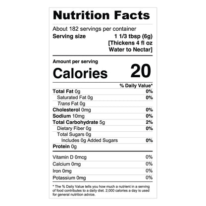 FOOD THICKENER, INSTANT 36OZ (6/CS)