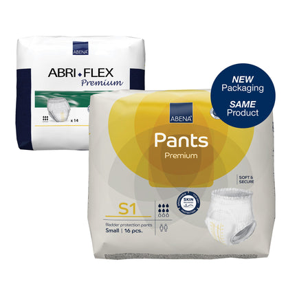 UNDERWEAR, INCONT ABENA PROT PREM S1 SM (16/PK 6PK/CS)