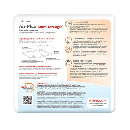 UNDERPAD, INCONT TRANQUILITY AIR-PLUS 30"X36" (10/BG 4/CS)