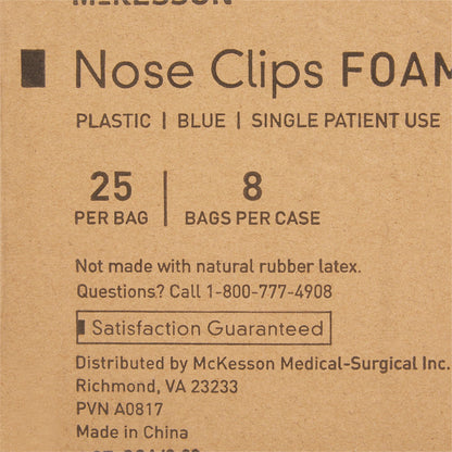 CLIP, NOSE FOAM DISP F/SPIROMETRY (25/BG 8BG/CS)