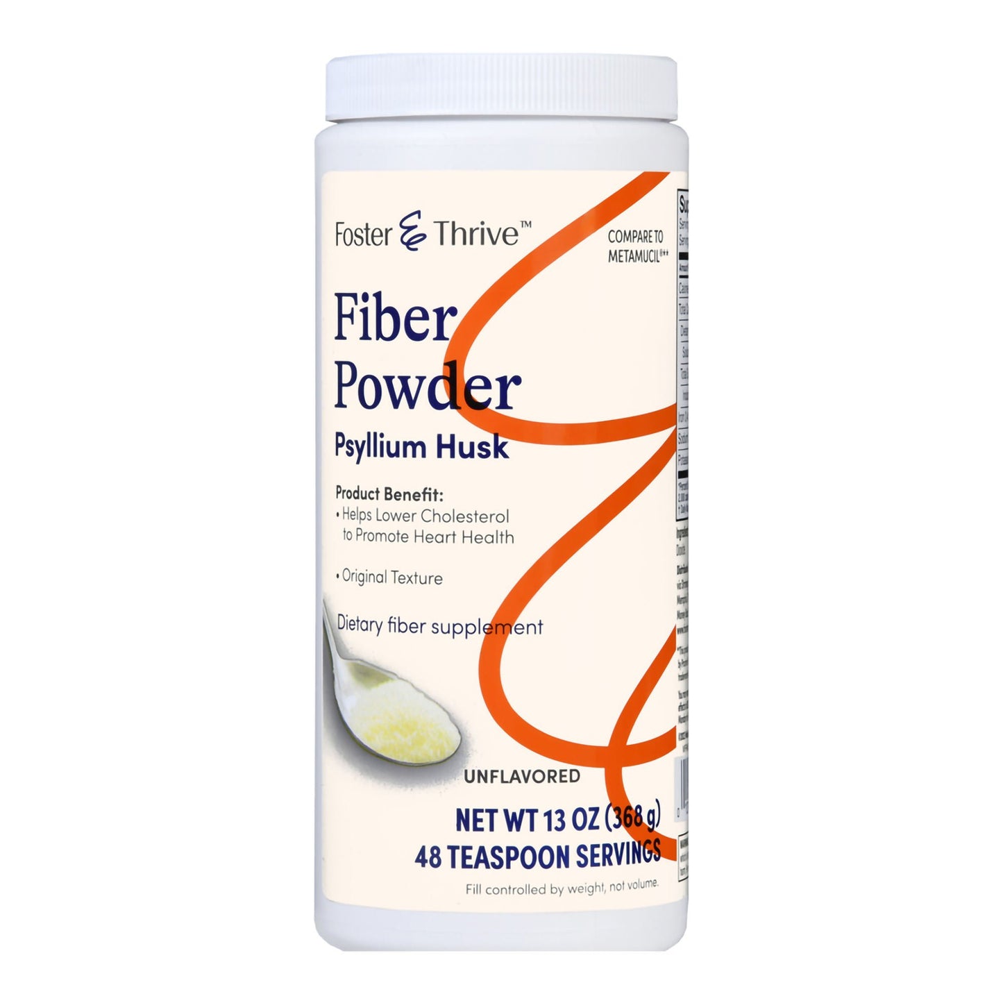 FIBER, PDR FT ORIG TXT REG FLAVOR48DOSE/13OZ