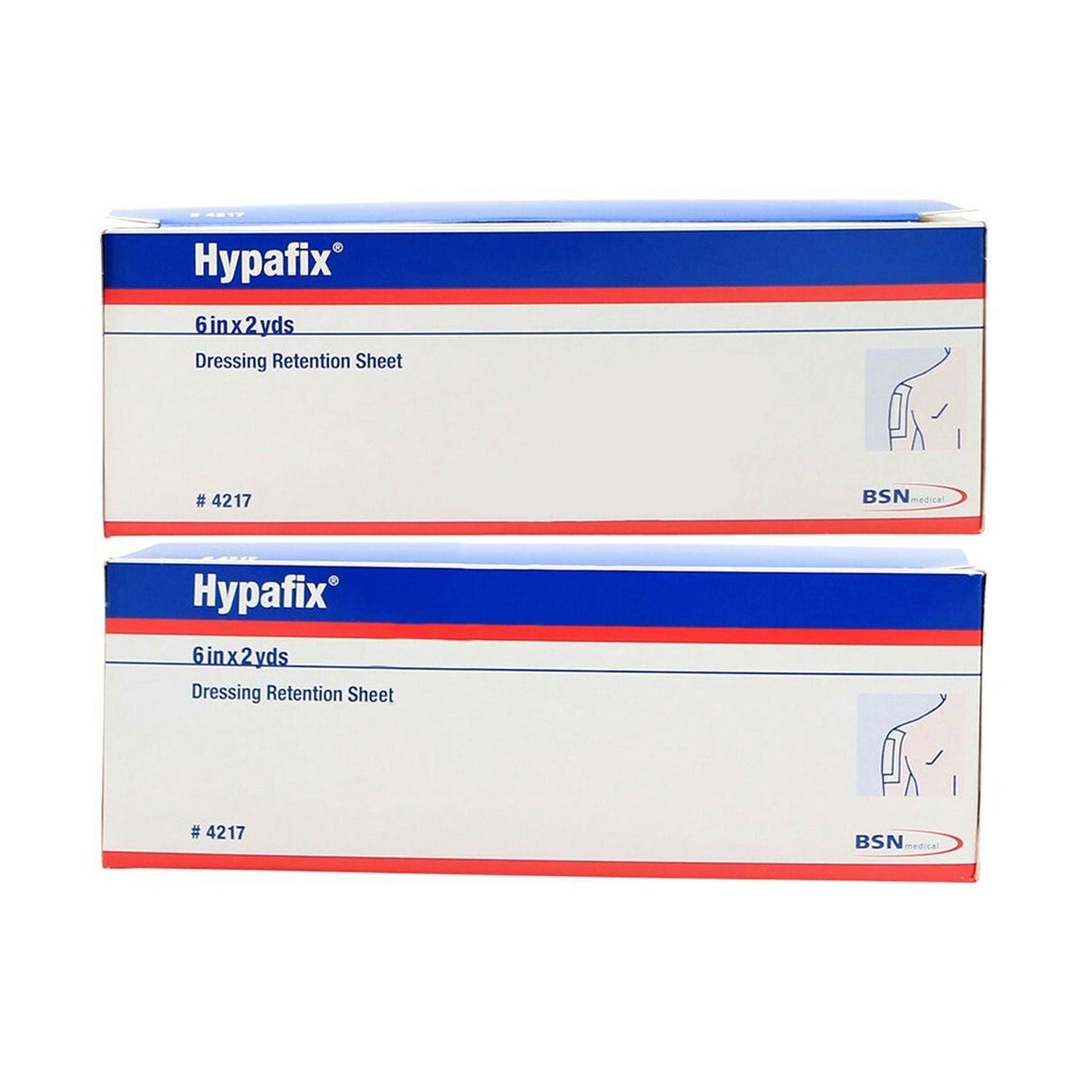 TAPE, DRESSING HYPAFIX RETENTION 6"X2YDS (2YD/BX 12BX/CS)