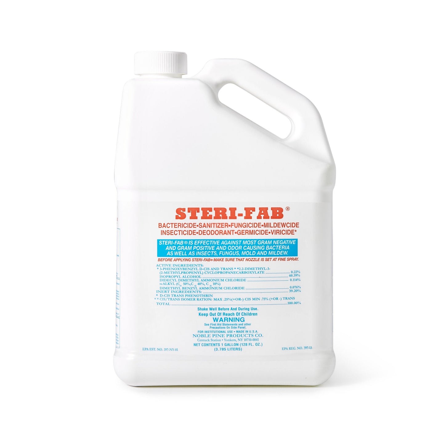 DISINFECTANT, STERI-FAB GL (4/CS)