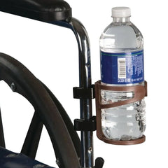 HOLDER, BEVERAGE F/WHEELCHAIR STD ARM BLK