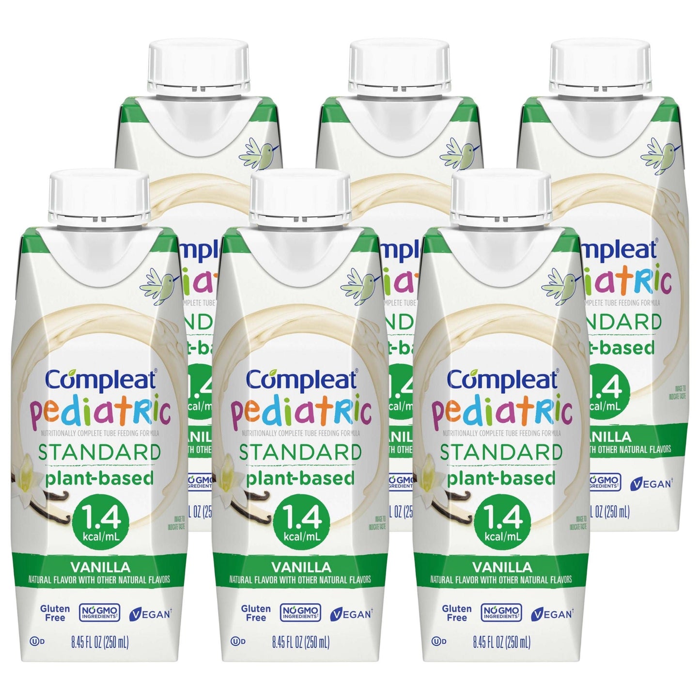 COMPLEAT, PED STD 1.0 CALORIE VANILLA CARTON 250ML (24/CS)