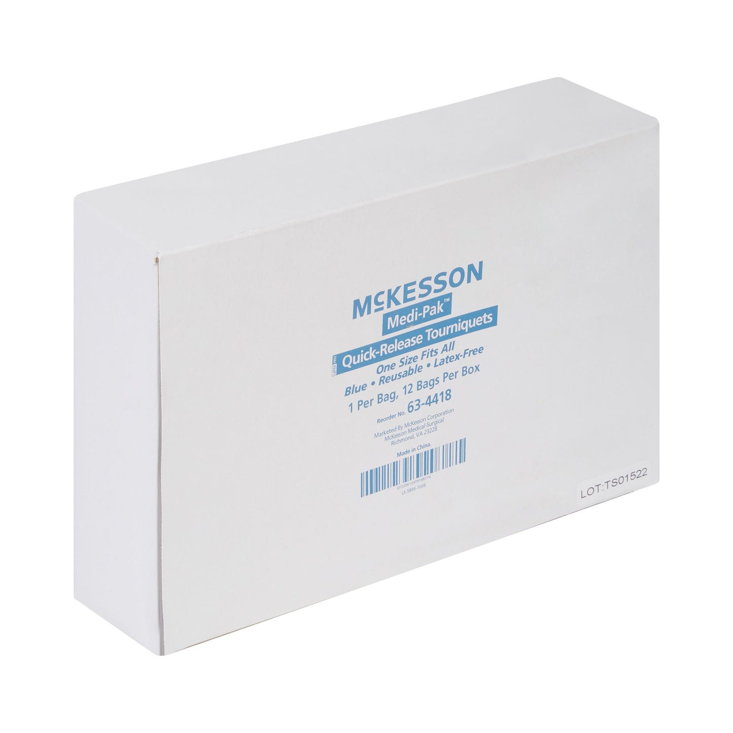 TOURNIQUET, QUICK RELEASE BLU (12/BX) MGM63