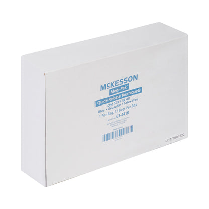 TOURNIQUET, QUICK RELEASE BLU (12/BX) MGM63
