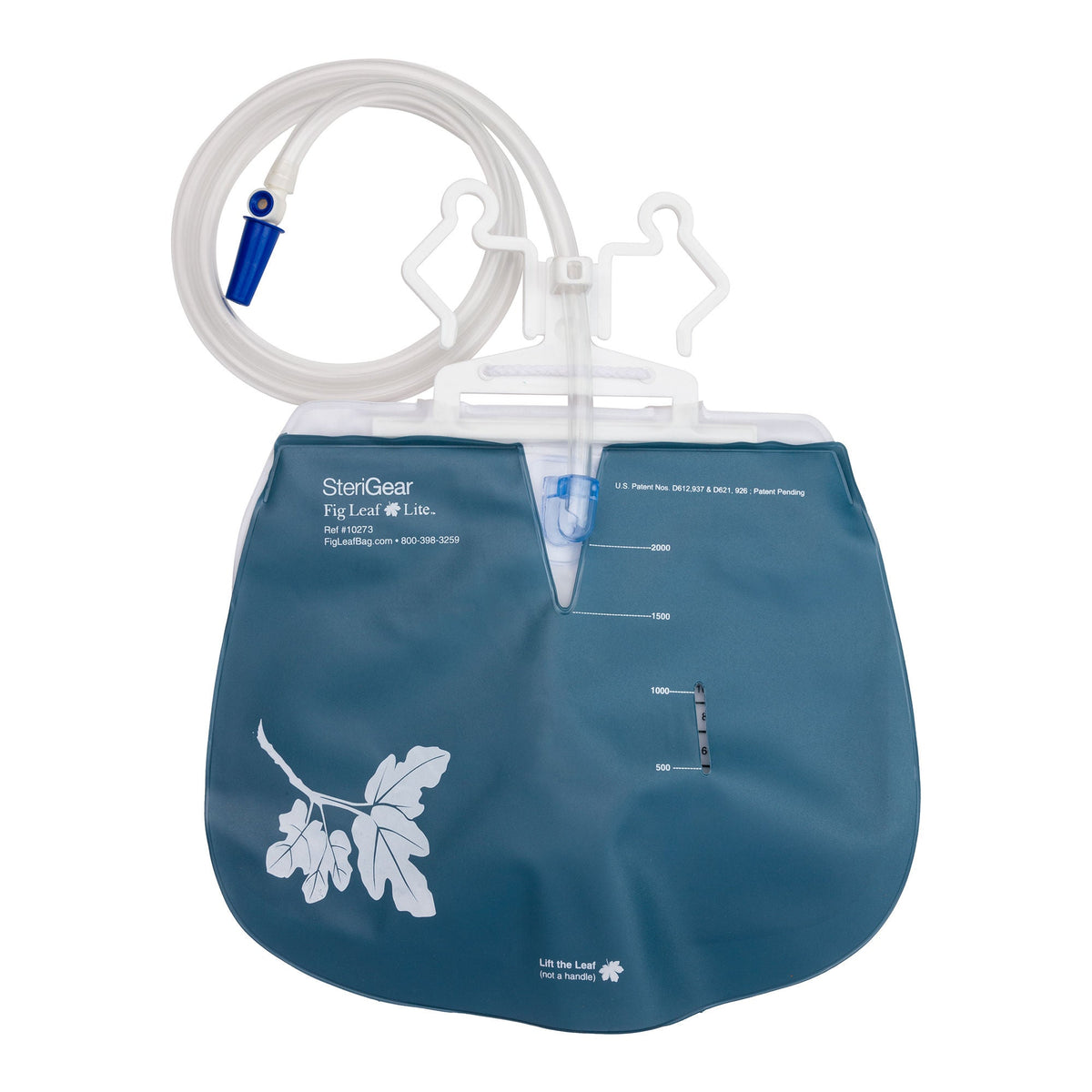 BAG, URO FIG LEAF LITE DRN 2000ML (30/BX)