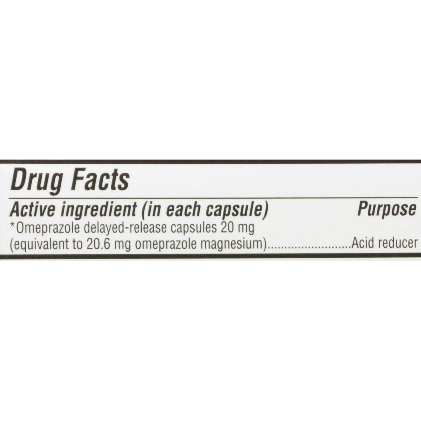 OMEPRAZOLE CAP 20MG 42/BX DELAYED RELEASE 24BX/CS