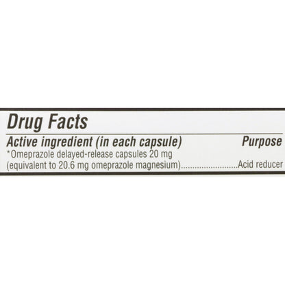OMEPRAZOLE CAP 20MG 42/BX DELAYED RELEASE 24BX/CS
