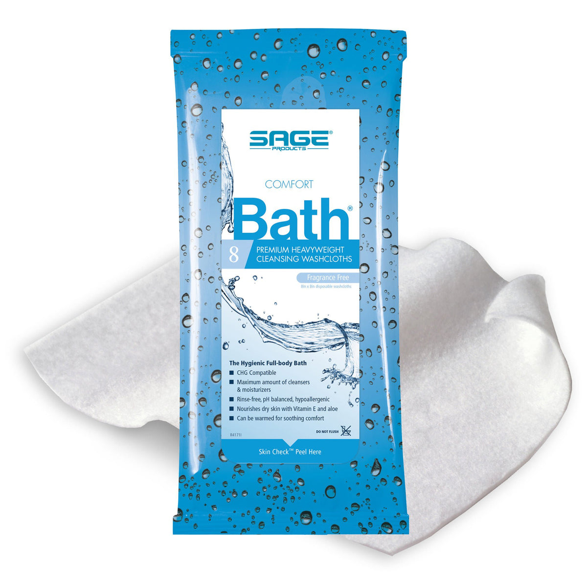 COMFORT BATH, FRAGRANCE FREE (44PK/CS)