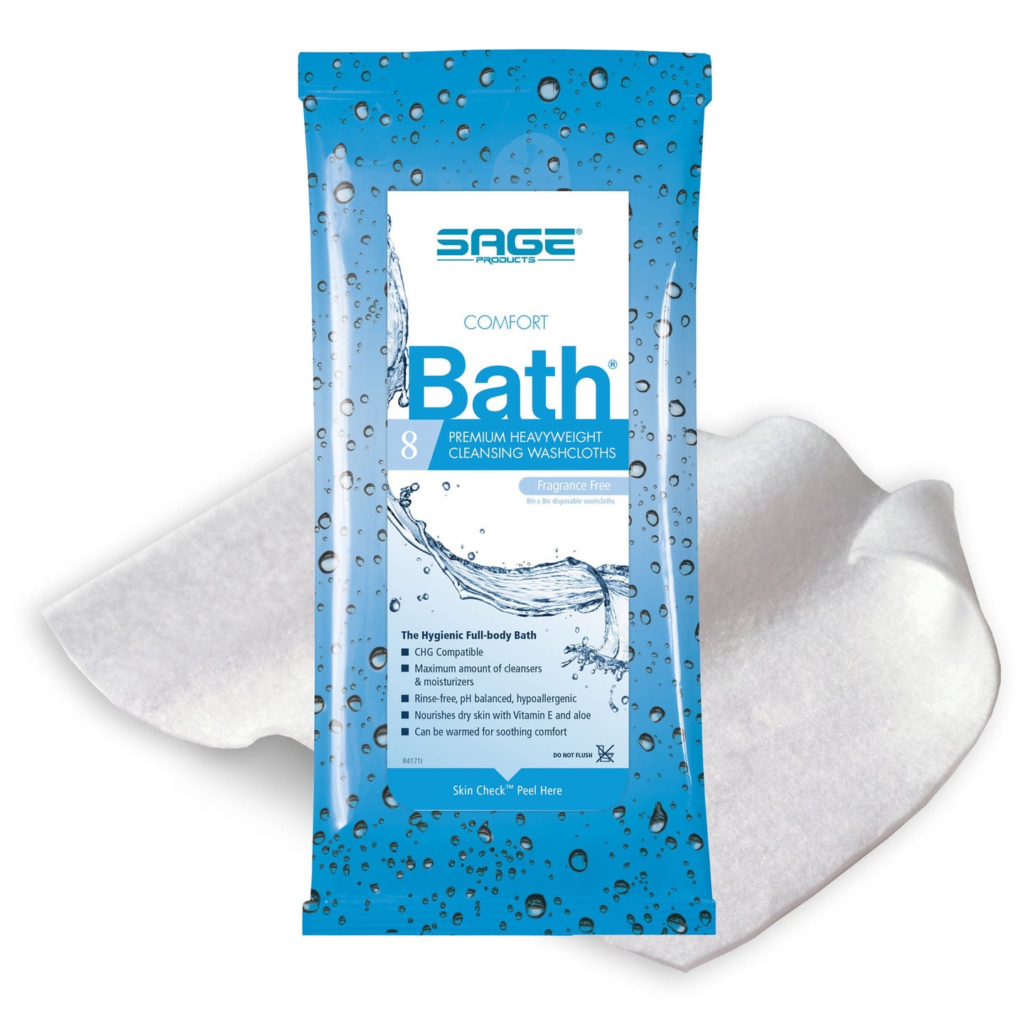 COMFORT BATH, FRAGRANCE FREE (44PK/CS)
