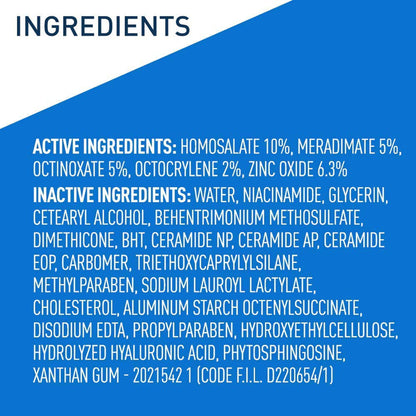 CERAVE, LOT FACIAL MOISTURIZING AM SPF30 3OZ