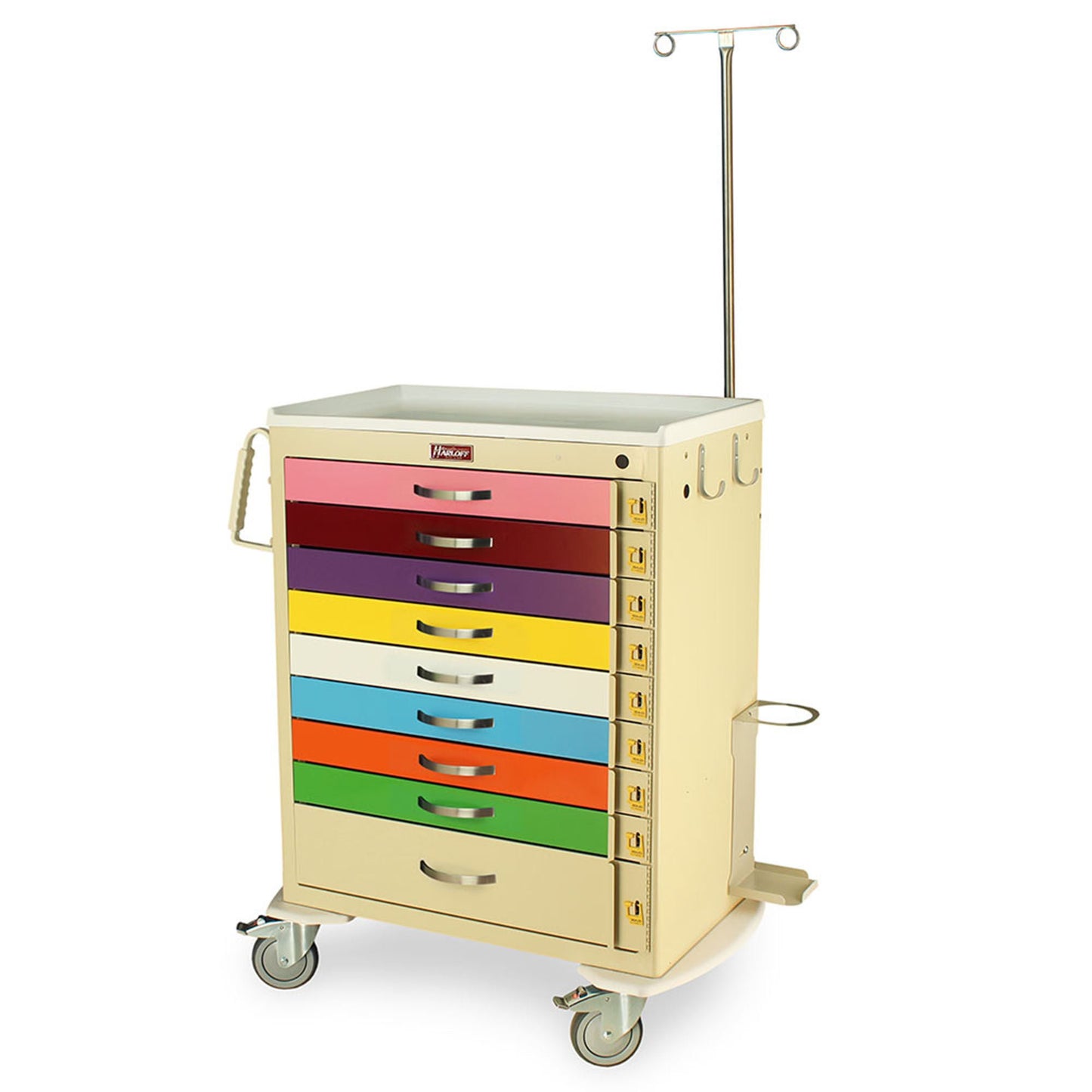 CART, EMERGENCY PED 9DRWR