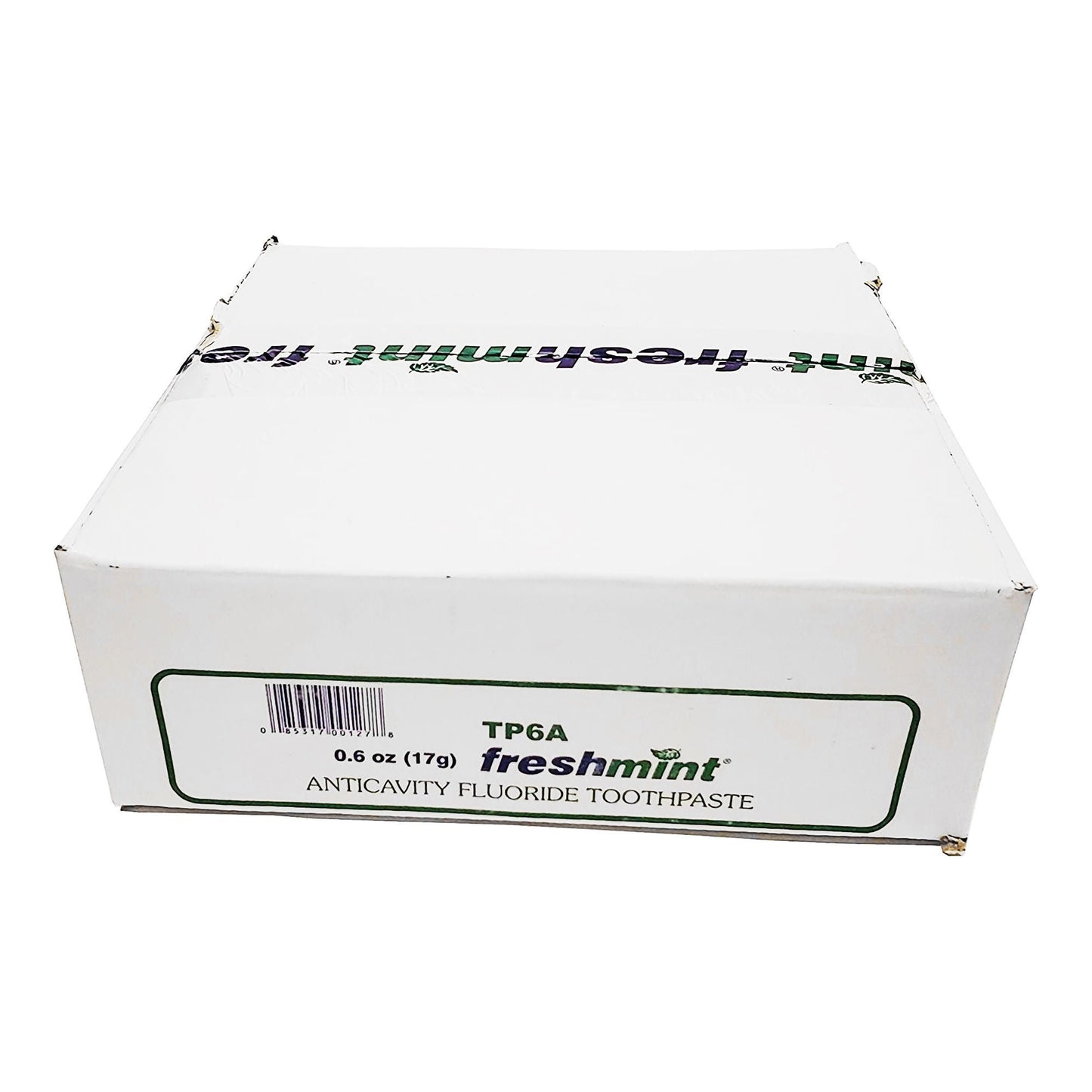 TOOTHPASTE, FRESHMINT W/FLUORIDE .6OZ (144/BX 5BX/CS)