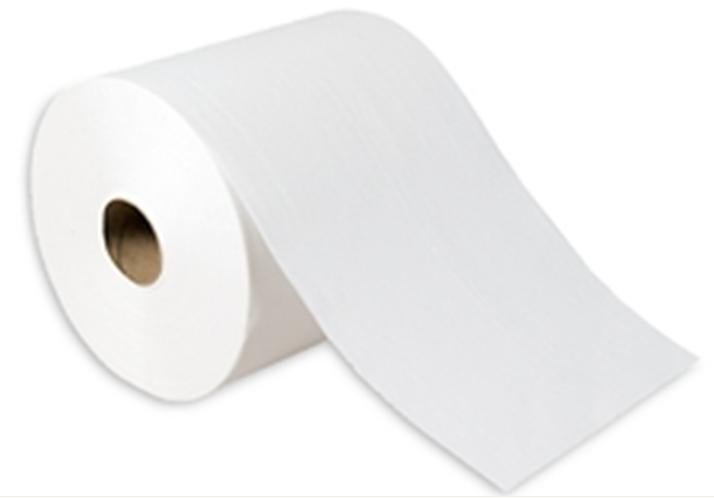 TOWEL, PAPER ROLL HI CAPACITY WHT (6/CS)