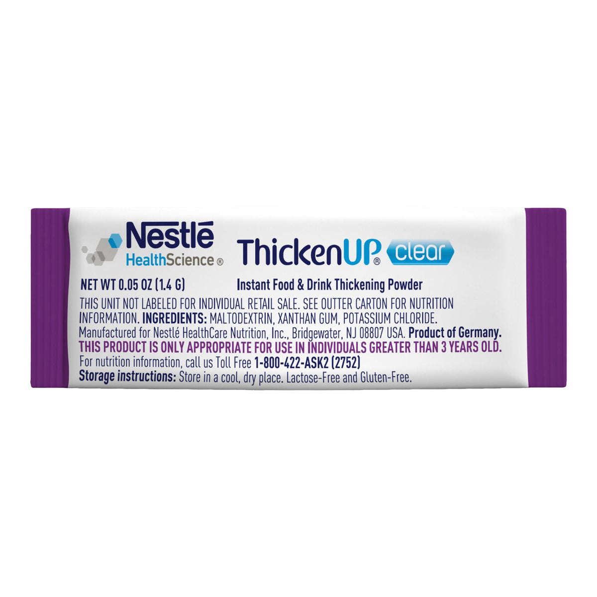 RESOURCE, THICKENUP CLR 1.4GM PKT (288/CS)