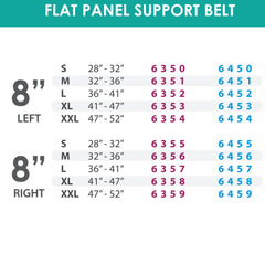 BELT, PERISTOMAL HERNIA 8' COOL CMFRT XLG 41-46"