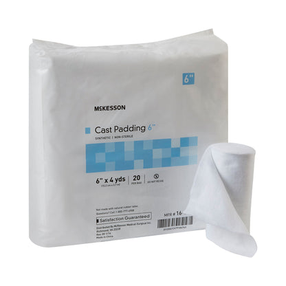 PADDING, CAST SYN 6"X4YDS (20RL/BG 4BG/CS)