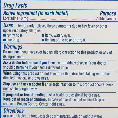 CLARITIN, TAB REDI 24HR 10MG (30/BX)