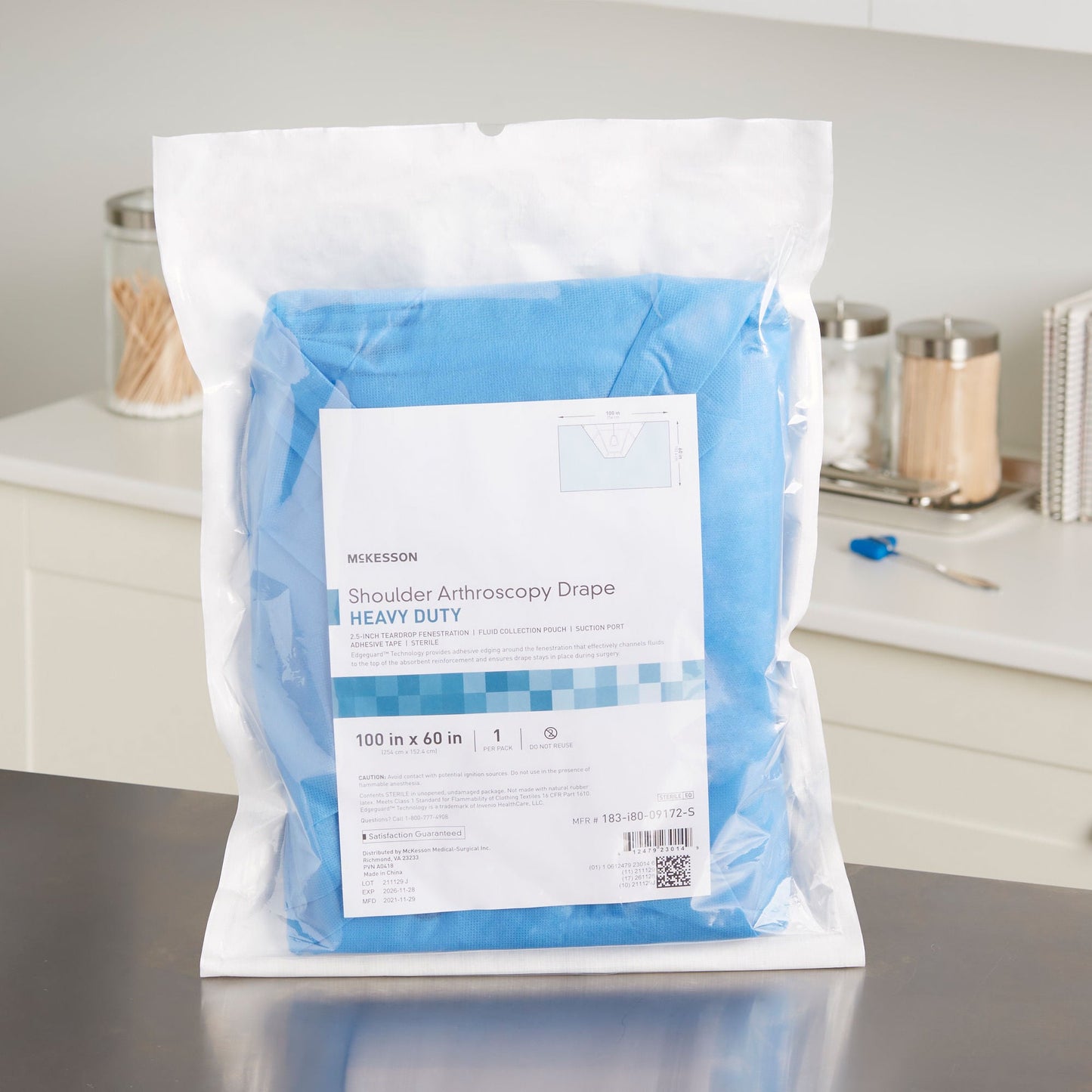 DRAPE, SURGICAL ORTHO HD SHOULDER ARTHRO 100"X60" (12/CS)