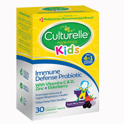 SUPPLEMENT, TAB CHEW CULTURELLE IMMUNE W/VITMN D (30/BX 24BX