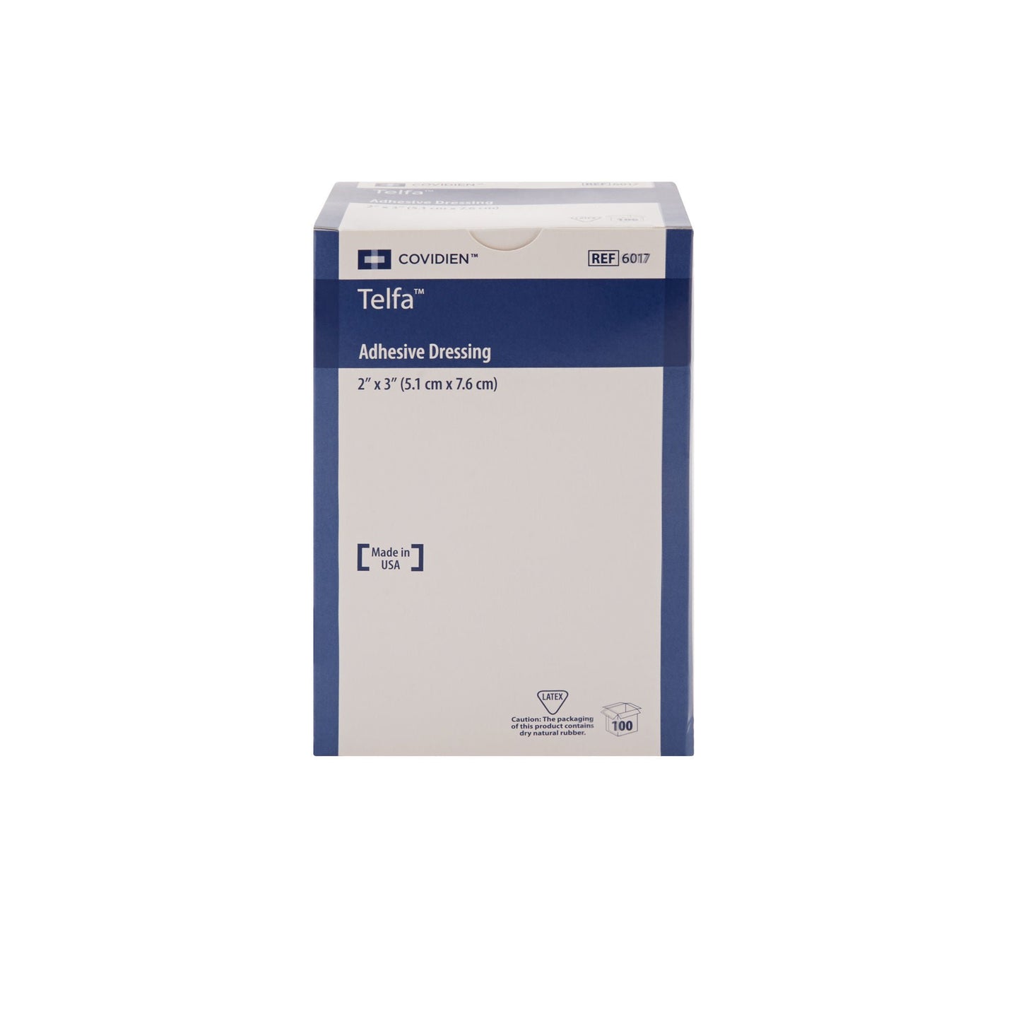 DRESSING, TELFA ADHSV STR 2"X 3" (100/CT) KENDAL