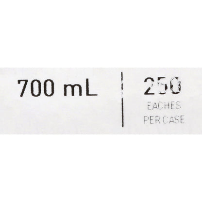 BASIN, EMESIS GRAPHITE 700ML (250/CS)