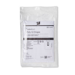 DRAPE, SURG POLY U-DRAPE ADH (10/BX 1BX/CS)